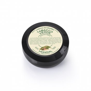 Крем для бритья Mondial TABACCO VERDE с ароматом зелёного табака, пластико
